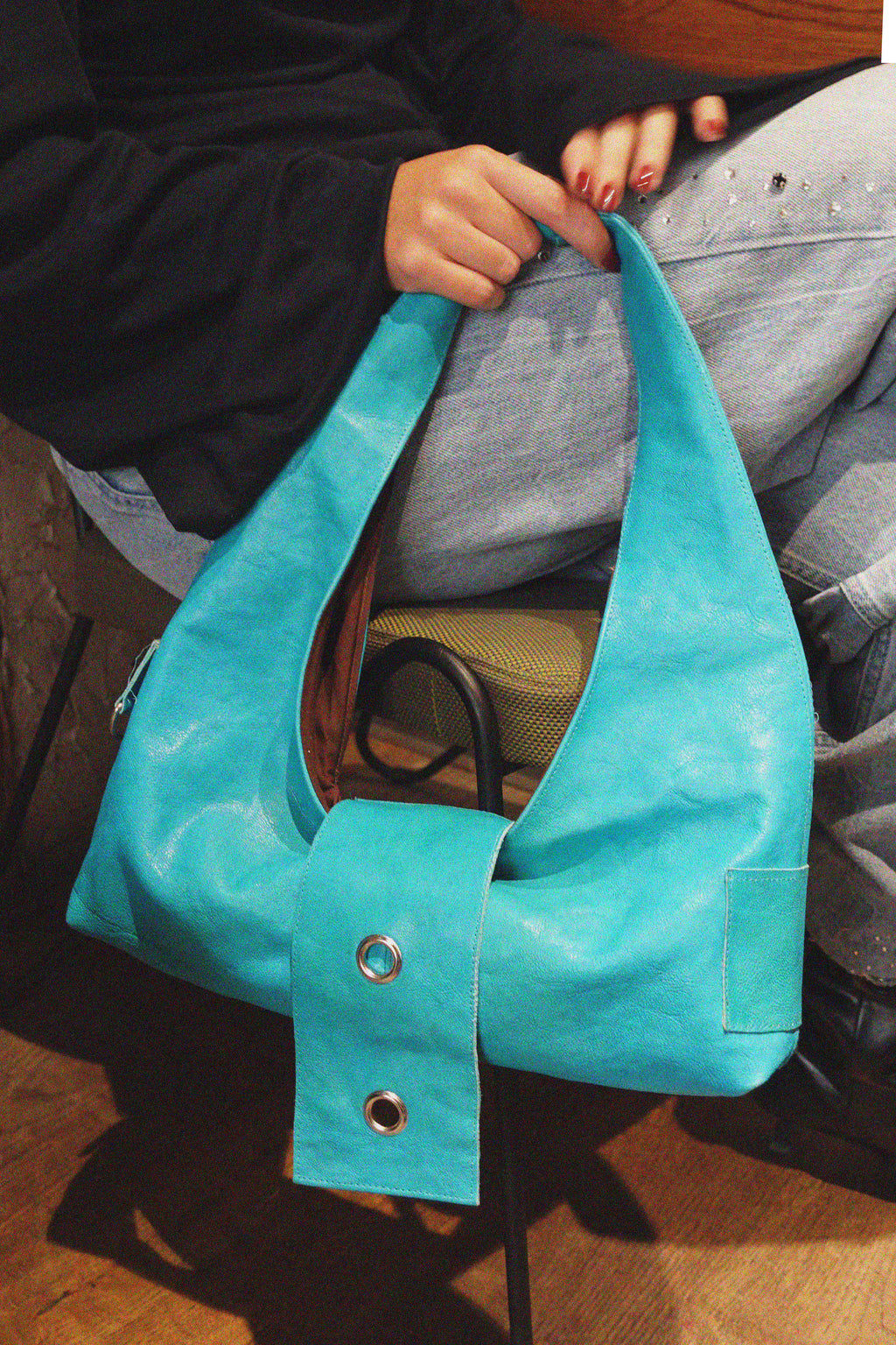 Polly Bag in Turquoise x Ana Teixeira Studio